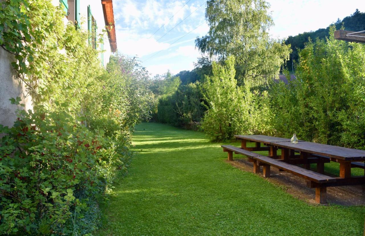 Spacious Apartment In Old Farm Close To Lac De Vouglans La Tour-du-Meix Exteriér fotografie